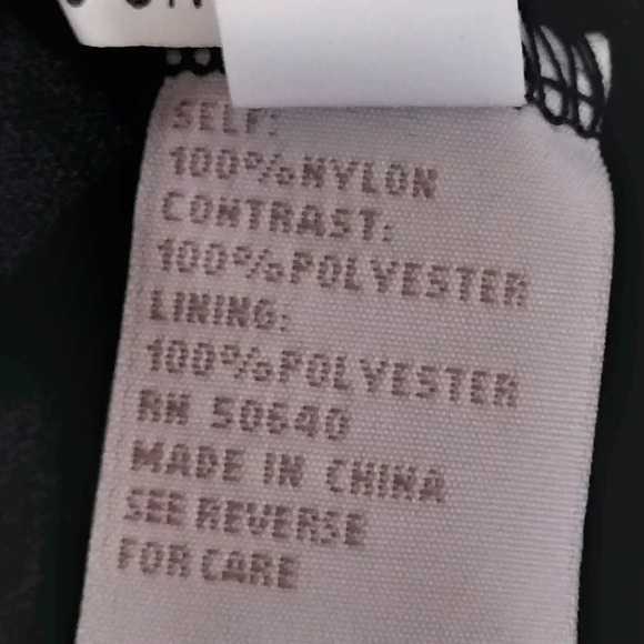 Jonathan Martin Black Lace Overlay Sleeveless Cocktail Dinner Dress size 10 - Picture 9 of 13